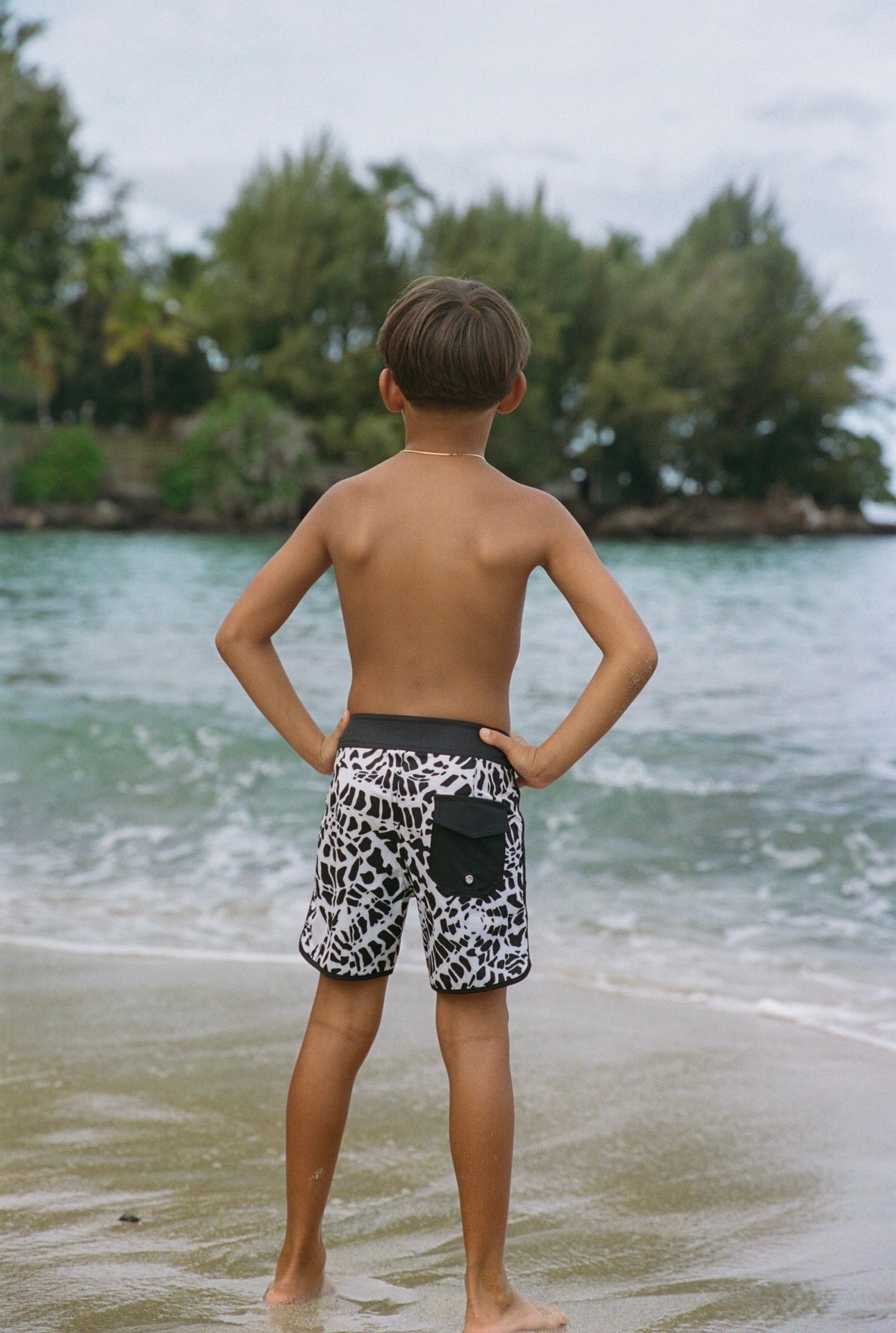 Keiki Hebrew Surf Shorts