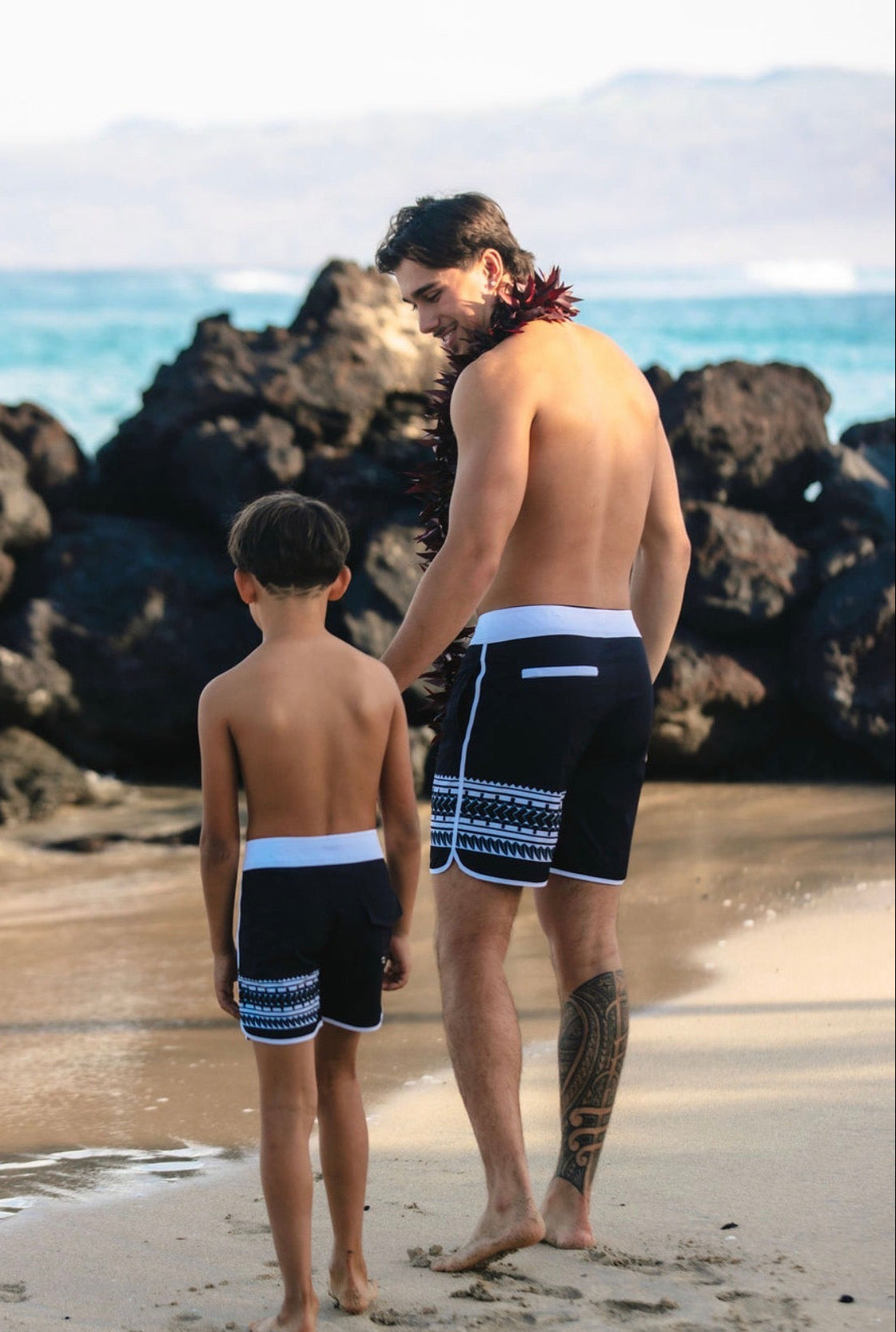 Tribal Surf Shorts